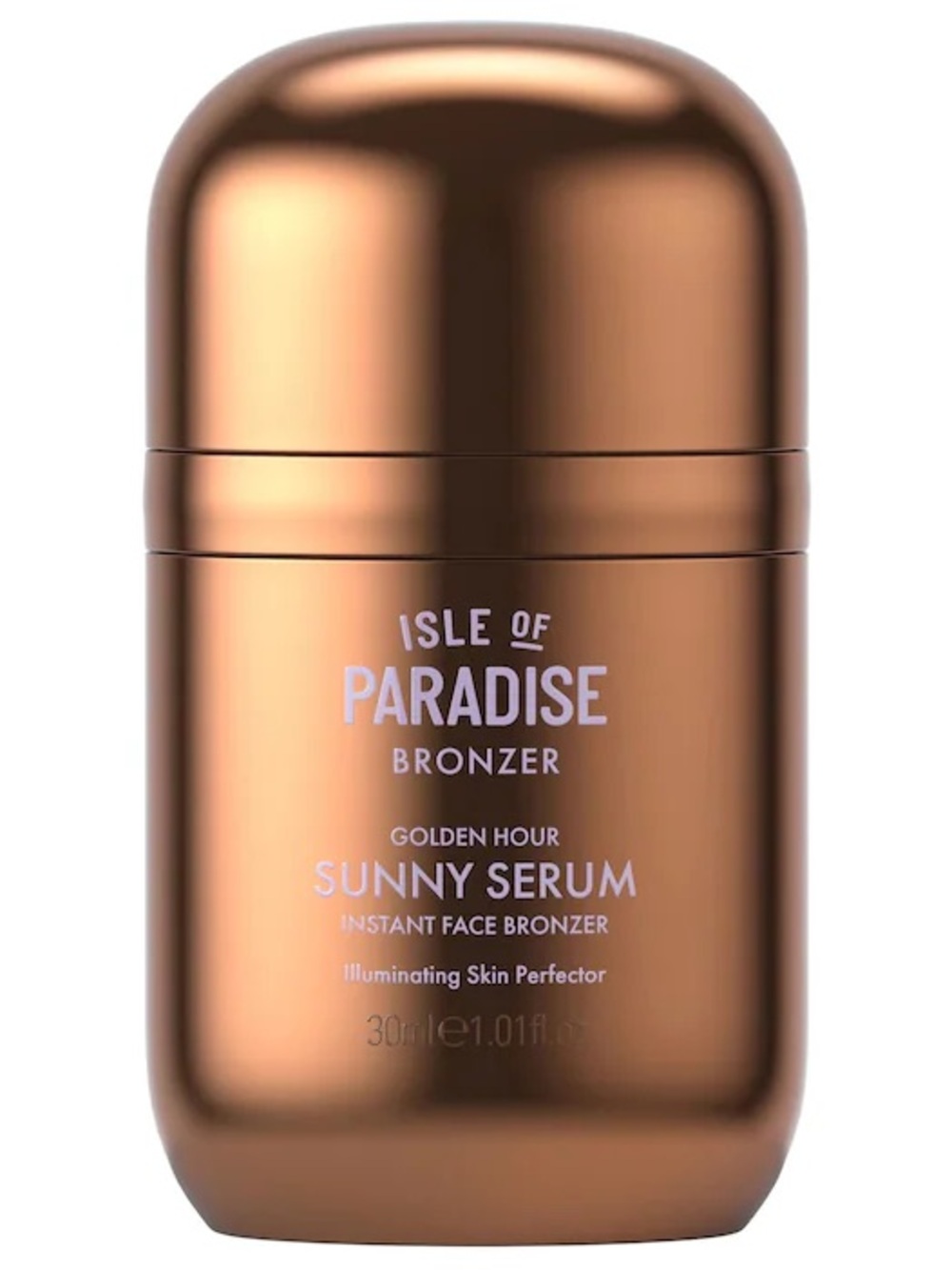 Isle of Paradise Bronze Metallic Sunny Serum - Copper